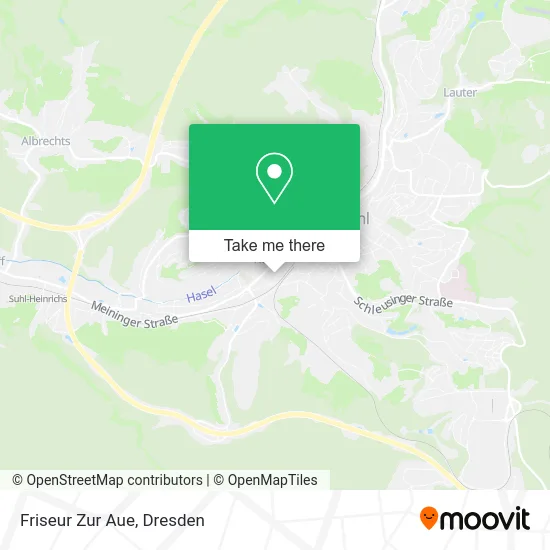 Карта Friseur Zur Aue