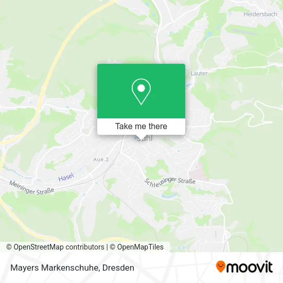 Карта Mayers Markenschuhe