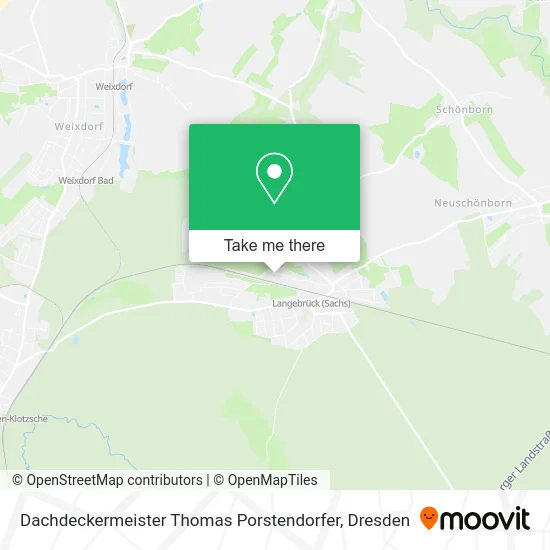 Карта Dachdeckermeister Thomas Porstendorfer