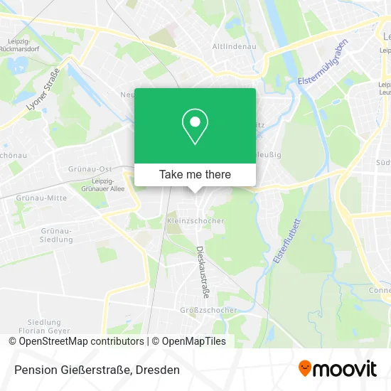 Pension Gießerstraße map