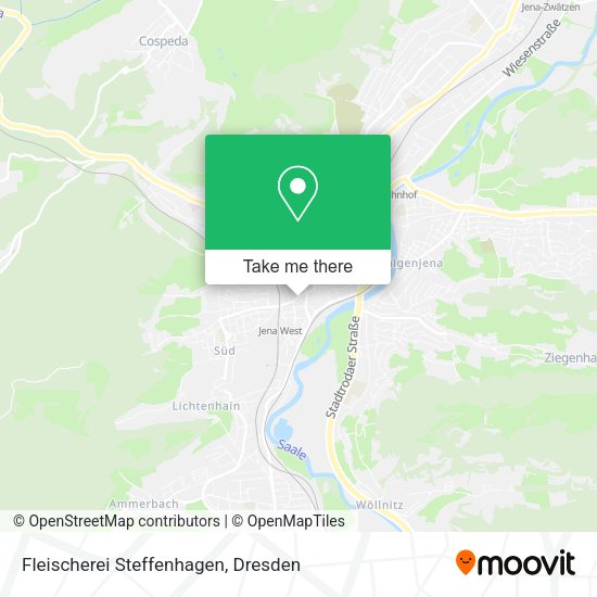 Карта Fleischerei Steffenhagen