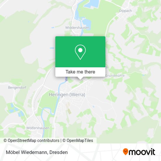 Карта Möbel Wiedemann