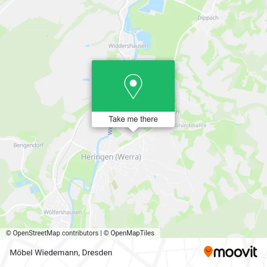 Карта Möbel Wiedemann
