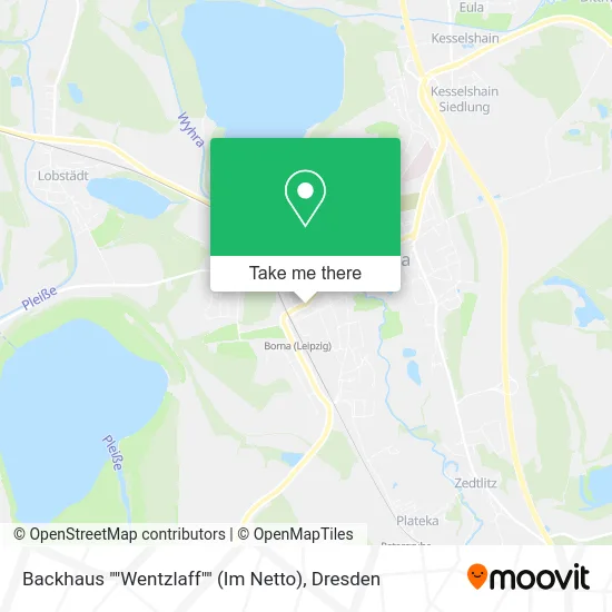 Карта Backhaus ""Wentzlaff"" (Im Netto)