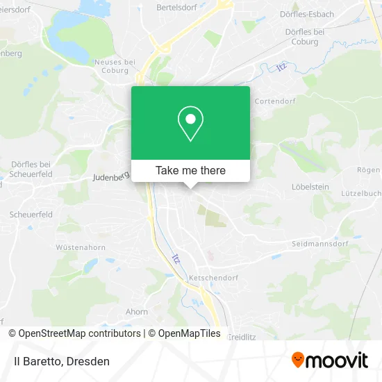 Карта Il Baretto