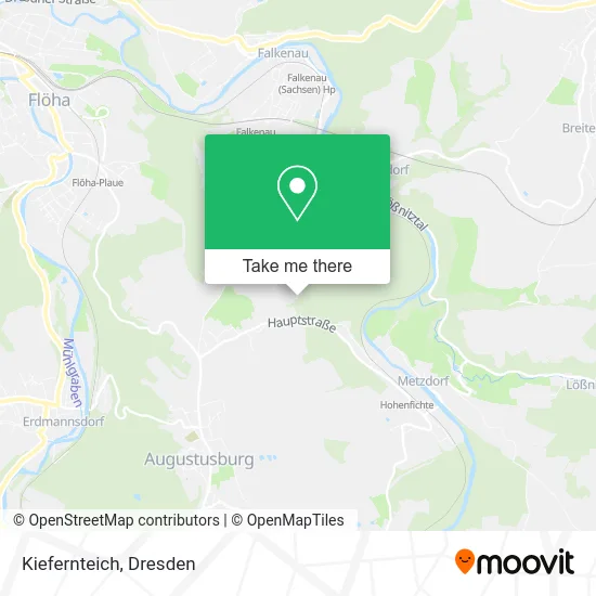 Карта Kiefernteich