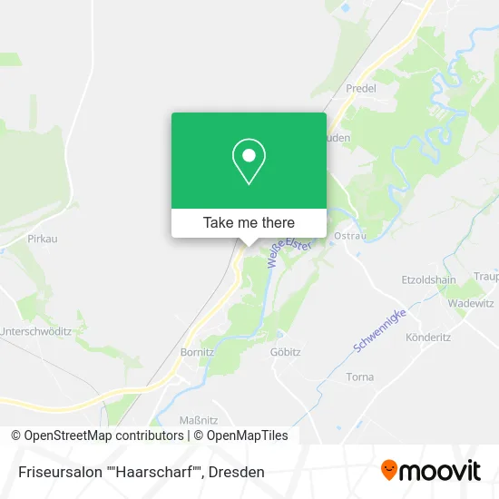Карта Friseursalon ""Haarscharf""