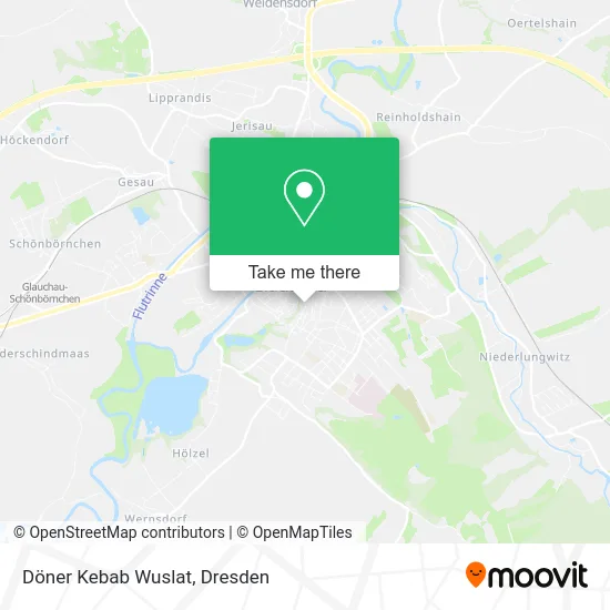Карта Döner Kebab Wuslat