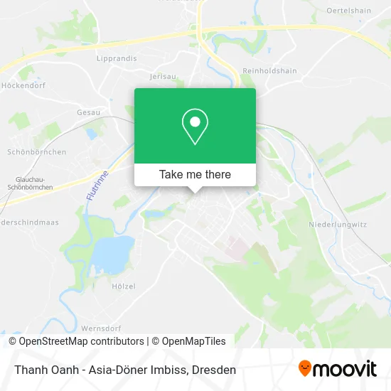 Карта Thanh Oanh - Asia-Döner Imbiss