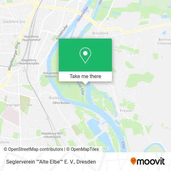 Карта Seglerverein ""Alte Elbe"" E. V.