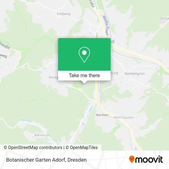 Карта Botanischer Garten Adorf