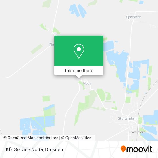 Карта Kfz Service Nöda