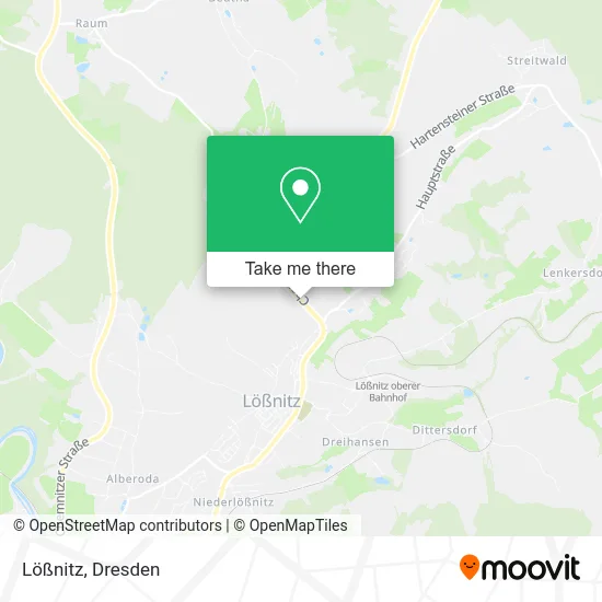 Карта Lößnitz