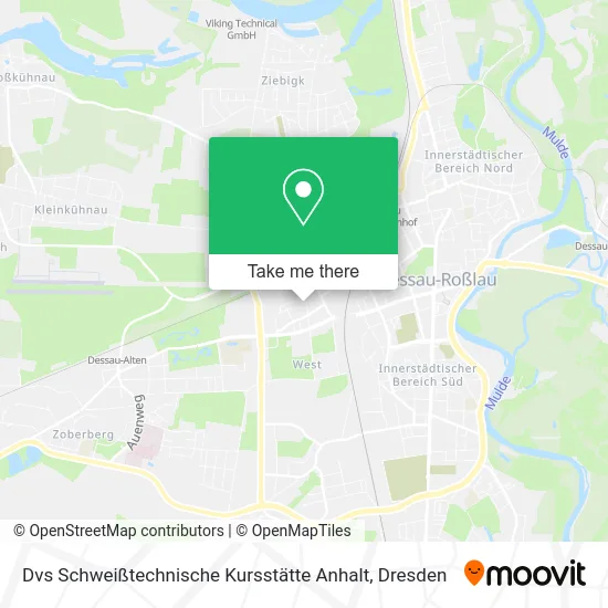 Карта Dvs Schweißtechnische Kursstätte Anhalt