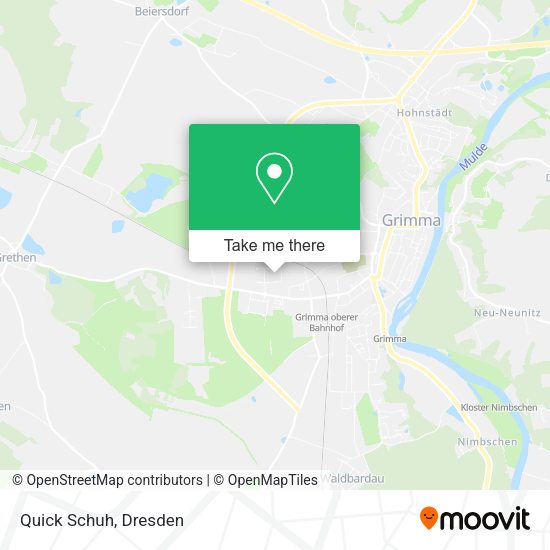 Карта Quick Schuh
