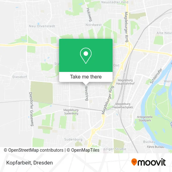 Карта Kopfarbeit