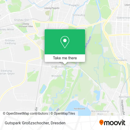 Карта Gutspark Großzschocher