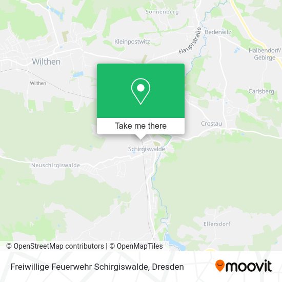 Карта Freiwillige Feuerwehr Schirgiswalde