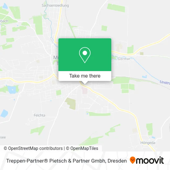 Карта Treppen-Partner® Pietsch & Partner Gmbh