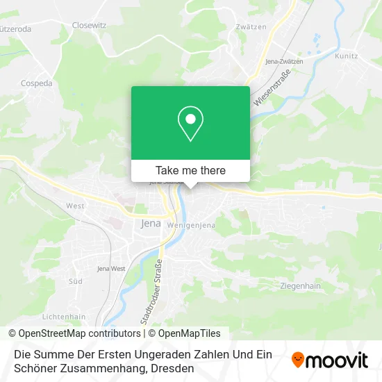 Карта Die Summe Der Ersten Ungeraden Zahlen Und Ein Schöner Zusammenhang