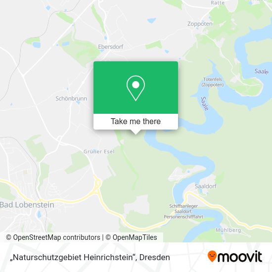 Карта „Naturschutzgebiet Heinrichstein“