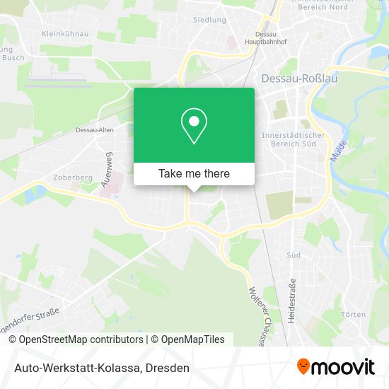 Карта Auto-Werkstatt-Kolassa
