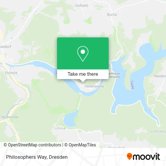 Philosophenweg map