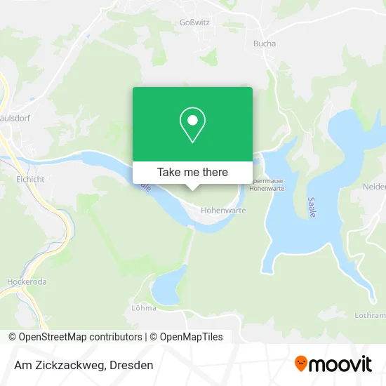 Карта Am Zickzackweg