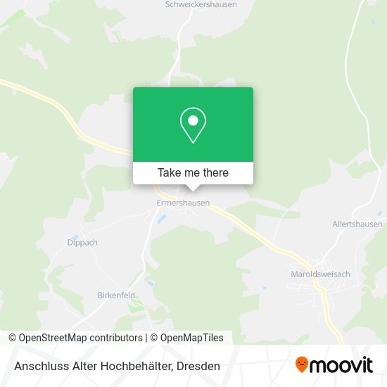 Карта Anschluss Alter Hochbehälter