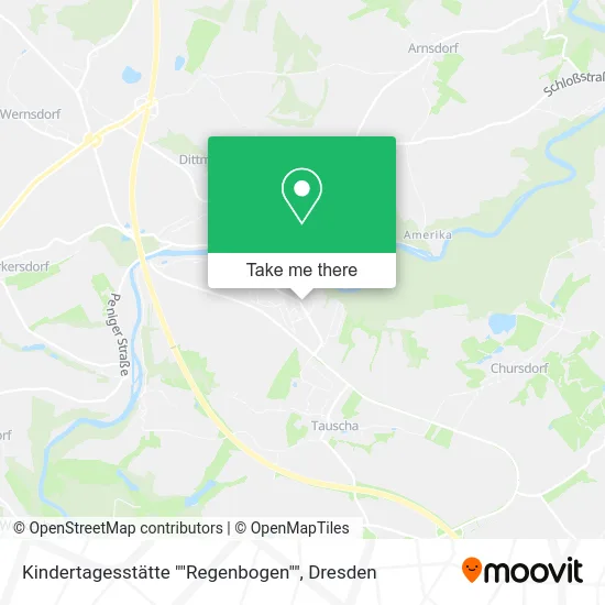 Карта Kindertagesstätte ""Regenbogen""