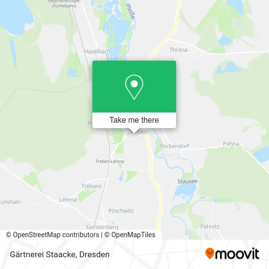 Карта Gärtnerei Staacke