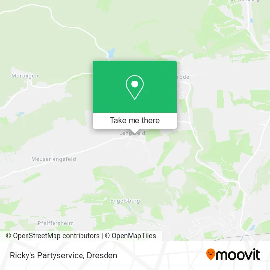 Ricky's Partyservice map