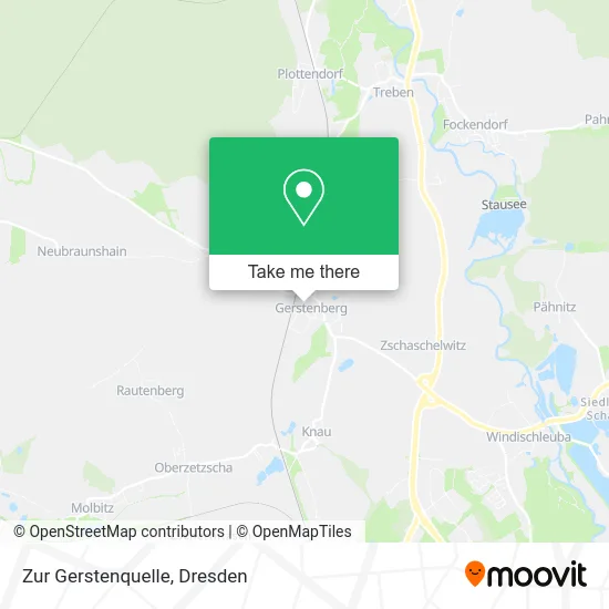 Карта Zur Gerstenquelle