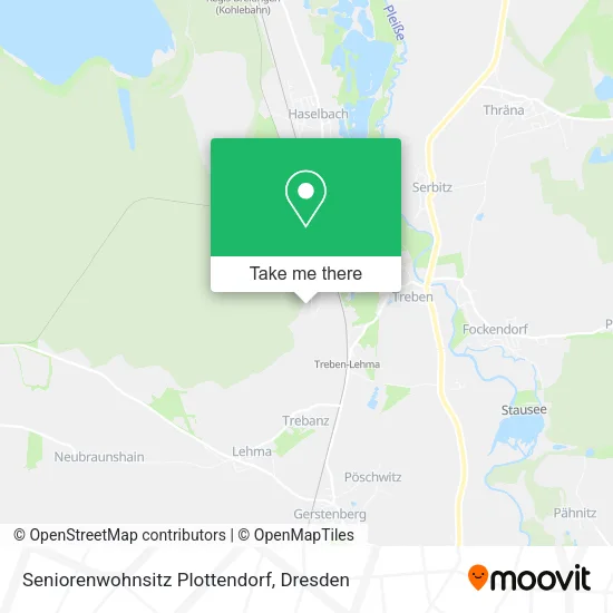 Карта Seniorenwohnsitz Plottendorf