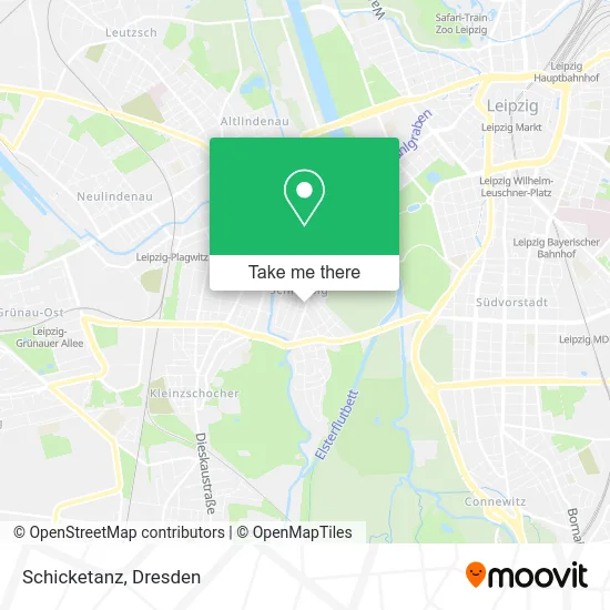 Карта Schicketanz