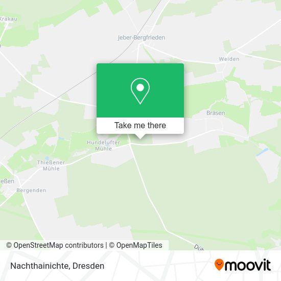 Карта Nachthainichte