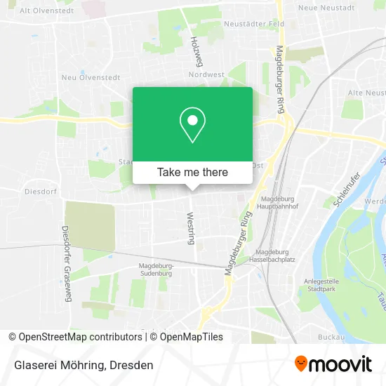 Карта Glaserei Möhring