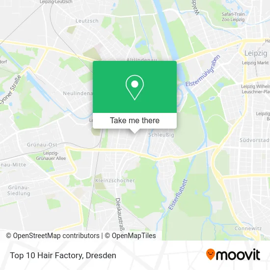 Карта Top 10 Hair Factory