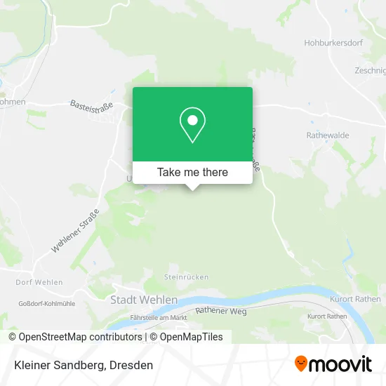 Карта Kleiner Sandberg