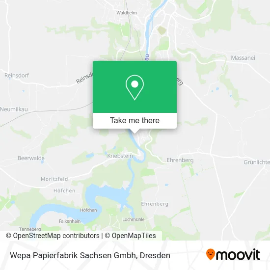 Карта Wepa Papierfabrik Sachsen Gmbh