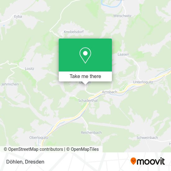 Карта Döhlen