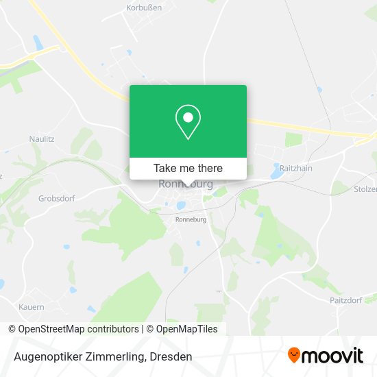 Карта Augenoptiker Zimmerling
