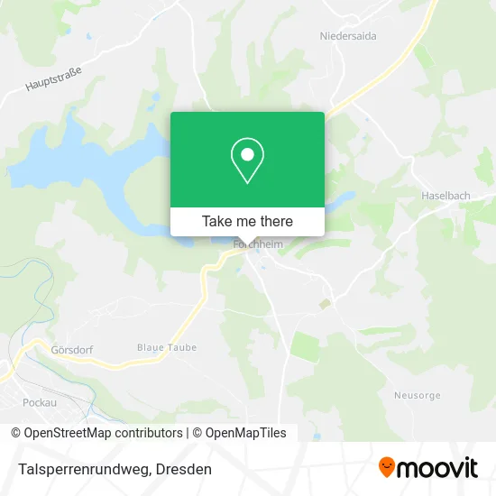 Карта Talsperrenrundweg