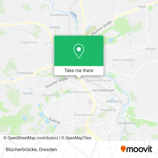Карта Blücherbrücke