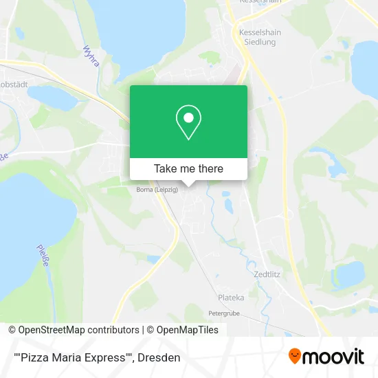 Карта ""Pizza Maria Express""