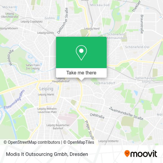 Карта Modis It Outsourcing Gmbh