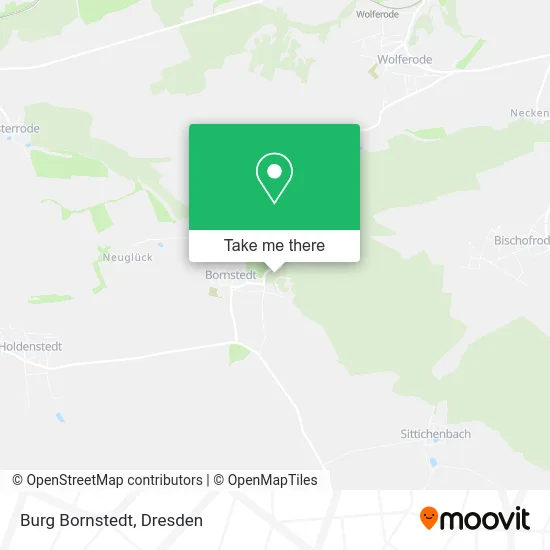 Карта Burg Bornstedt