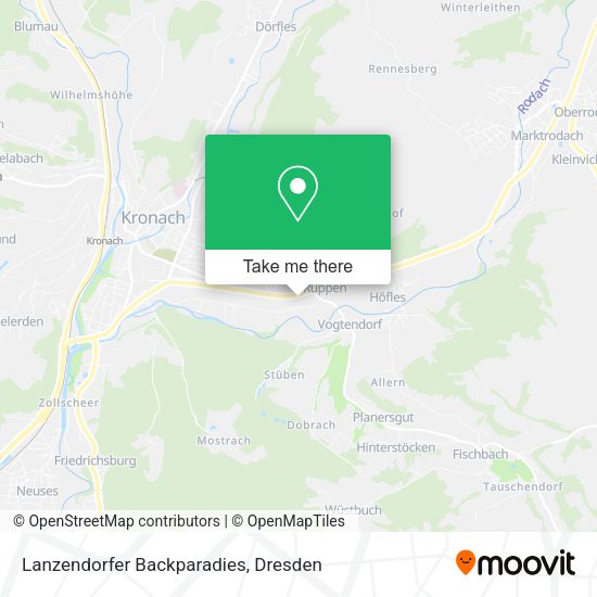 Карта Lanzendorfer Backparadies