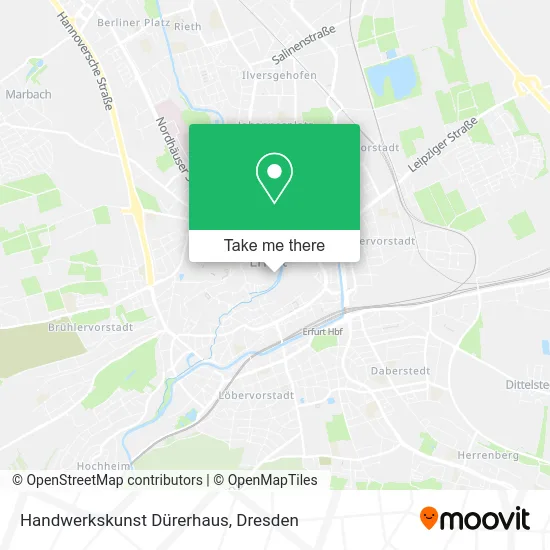 Карта Handwerkskunst Dürerhaus