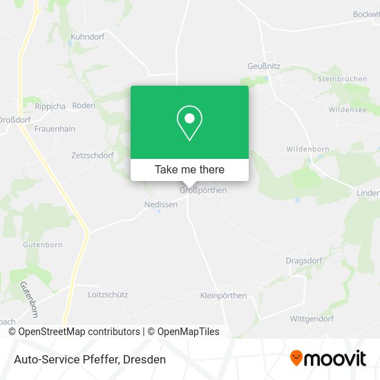 Карта Auto-Service Pfeffer